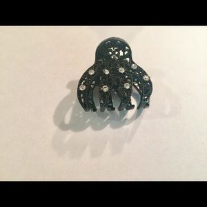 Lilla Rose Hair Clip Black Metal